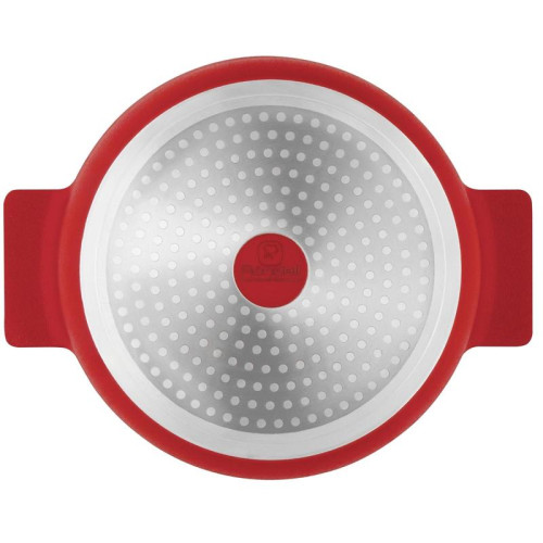 Сотейник/ Сотейник Rondell Red Edition RDA-1119 d=24см (с крышкой) красный