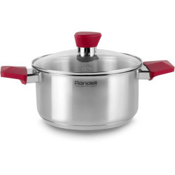 Кастрюля/ Кастрюля Rondell Strike RDS-813 2л. d=18см (с крышкой) стальной