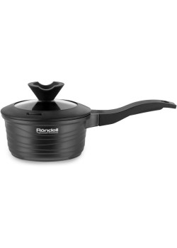 Ковш/ Ковш Rondell Walzer RDA-764 1.3л. d=16см (с крышкой) черный