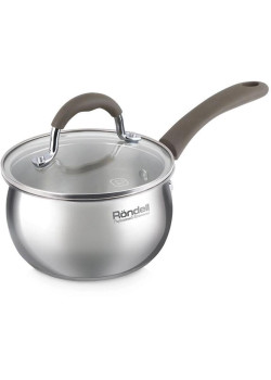 Ковш/ Ковш Rondell Konzept RDS-1228 1.1л. d=14см (с крышкой) стальной