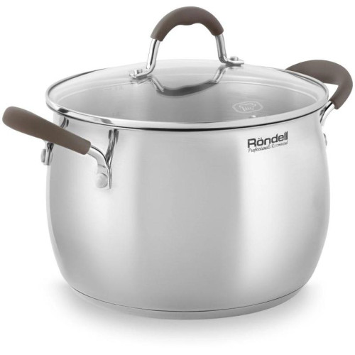 Кастрюля/ Кастрюля Rondell Konzept RDS-1230 6л. d=22см (с крышкой) стальной