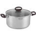 Кастрюля/ Кастрюля Rondell Tierno RDS-1593 4.8л. d=24см (с крышкой) стальной Кастрюля/ Кастрюля Rondell Tierno RDS-1593 4.8л. d=24см (с крышкой) стальной