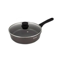 Сотейник/ Сотейник Rondell Patron RDA-1367 d=28см (с крышкой) серый