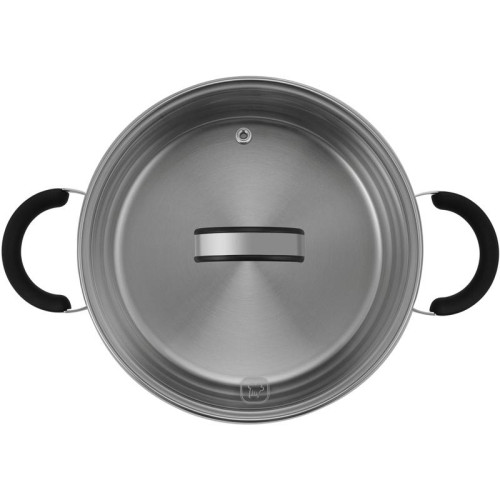 Кастрюля/ Кастрюля Rondell Brando RDS-1804 3.1л. d=20см (с крышкой) стальной