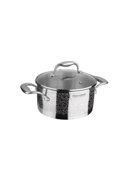 Кастрюля/ Кастрюля Rondell Vintage RDS-343 3л. d=20см (с крышкой) стальной
