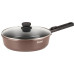 Сотейник/ Сотейник Rondell Praline RDA-1568 d=28см (с крышкой) коричневый