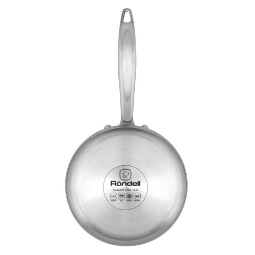 Ковш/ Ковш Rondell RainDrops RDS-1292 1.7л. d=16см (с крышкой) стальной