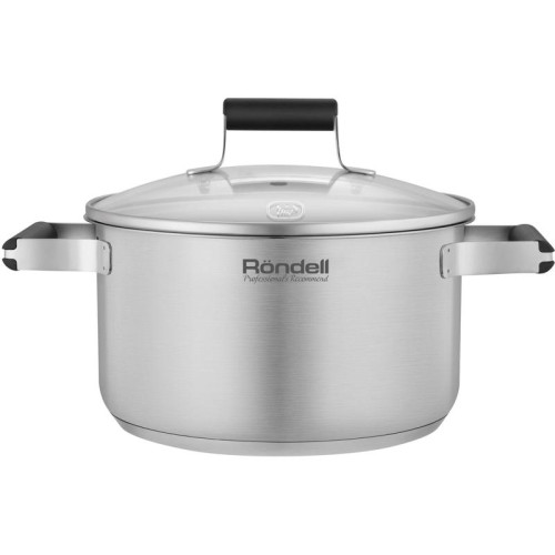 Кастрюля/ Кастрюля Rondell Bayoneta RDS-1807 3.1л. d=20см (с крышкой) стальной
