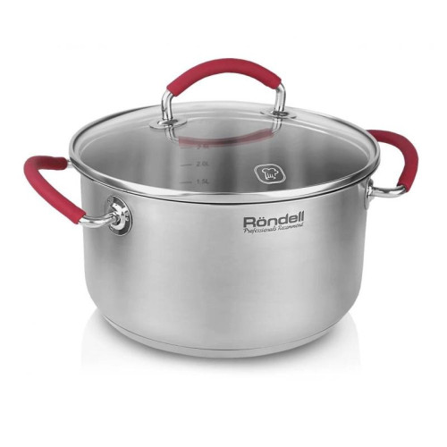 Кастрюля/ Кастрюля Rondell Sorge RDS-1220 3.1л. d=20см (с крышкой) стальной