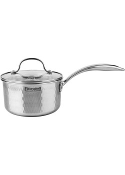 Ковш/ Ковш Rondell RainDrops RDS-1292 1.7л. d=16см (с крышкой) стальной