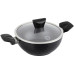 Кастрюля/ Кастрюля Rondell Brilliance RDA-771 2л. d=20см (с крышкой) черный Кастрюля/ Кастрюля Rondell Brilliance RDA-771 2л. d=20см (с крышкой) черный