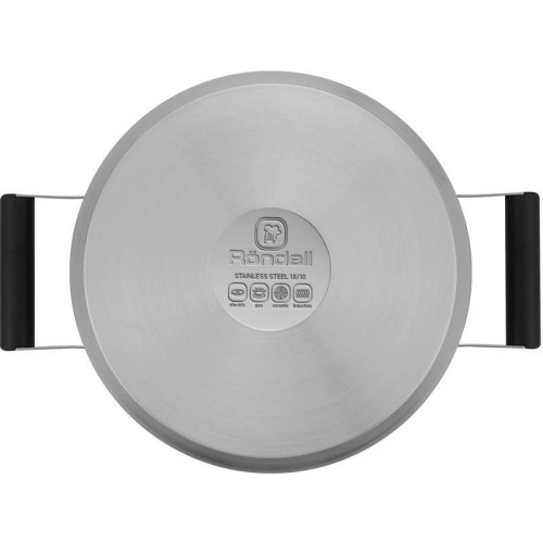 Кастрюля/ Кастрюля Rondell Bayoneta RDS-1807 3.1л. d=20см (с крышкой) стальной