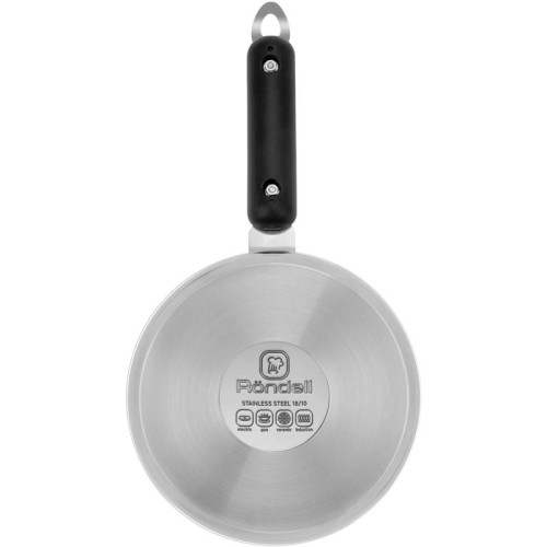 Ковш/ Ковш Rondell Brando RDS-1803 1.3л. d=16см (с крышкой) стальной
