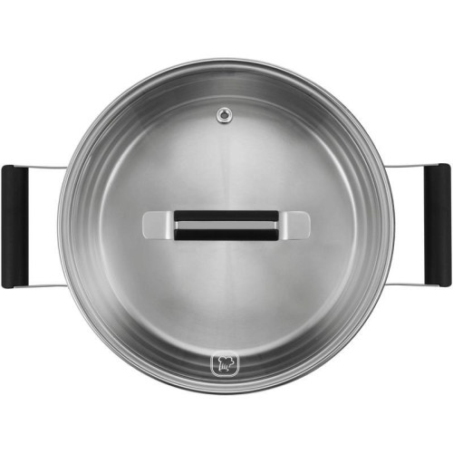 Кастрюля/ Кастрюля Rondell Bayoneta RDS-1808 5.1л. d=24см (с крышкой) стальной