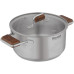 Кастрюля/ Кастрюля Rondell Fjord RDS-1792 5.2л. d=24см (с крышкой) стальной