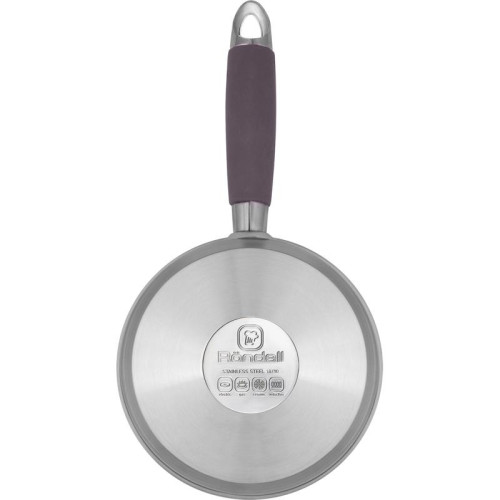 Ковш/ Ковш Rondell Akzent RDS-1386 1.3л. d=16см (с крышкой) стальной