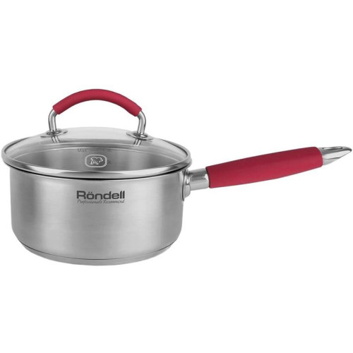 Ковш/ Ковш Rondell Sorge RDS-1218 1.3л. d=16см (с крышкой) стальной