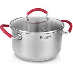 Кастрюля/ Кастрюля Rondell Sorge RDS-1219 2.1л. d=18см (с крышкой) стальной