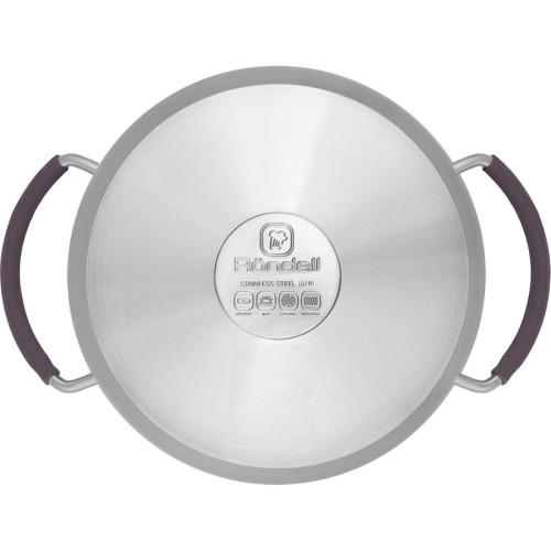 Кастрюля/ Кастрюля Rondell Akzent RDS-1387 2.1л. d=18см (с крышкой) стальной