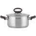 Кастрюля/ Кастрюля Rondell Tierno RDS-1592 2.8л. d=20см (с крышкой) стальной