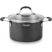 Кастрюля/ Кастрюля Rondell Stern RDS-010 3.9л. d=20см (с крышкой) т.серый