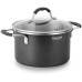 Кастрюля/ Кастрюля Rondell Stern RDS-010 3.9л. d=20см (с крышкой) т.серый