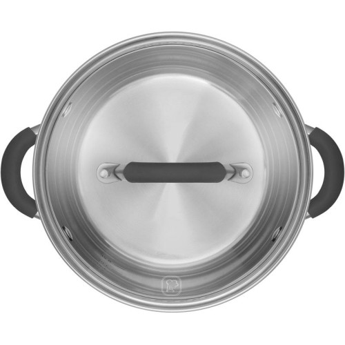Кастрюля/ Кастрюля Rondell Flamme RDS-025 5.7л. d=24см (с крышкой) стальной