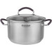 Кастрюля/ Кастрюля Rondell Akzent RDS-1388 3.1л. d=20см (с крышкой) стальной Кастрюля/ Кастрюля Rondell Akzent RDS-1388 3.1л. d=20см (с крышкой) стальной