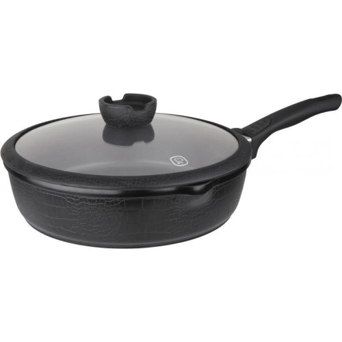 Сотейник/ Сотейник Rondell Escurion RDA-871 d=28см (с крышкой) черный