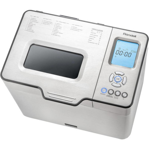 Хлебопечь Rondell RDE-1640 600Вт серебристый