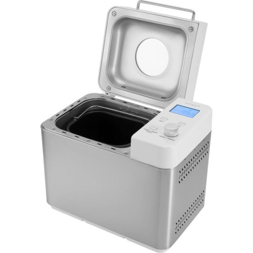 Хлебопечь Vitek VT-BM1301 650Вт серый/серебристый