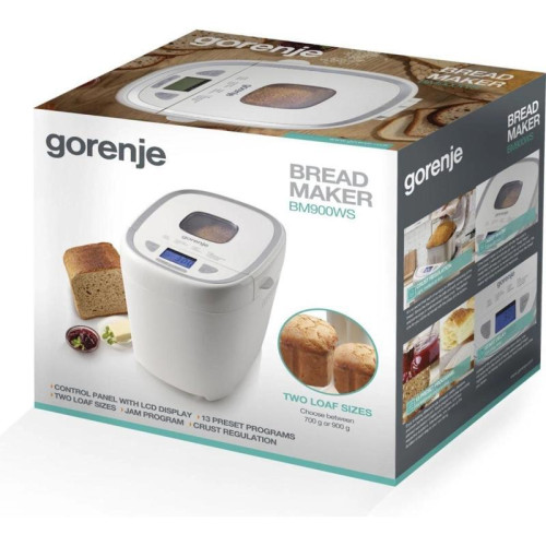 Хлебопечь GORENJE BM900WS 741882 Хлебопечь GORENJE BM900WS 741882