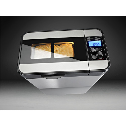 Хлебопечь GORENJE BM1400E 12 прогр.,  Макс.вес выпечки 1350 г, 815 Вт, нерж.сталь