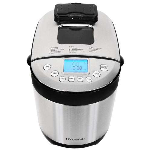 Хлебопечь Hyundai HYBM-4081 550Вт черный/серебристый