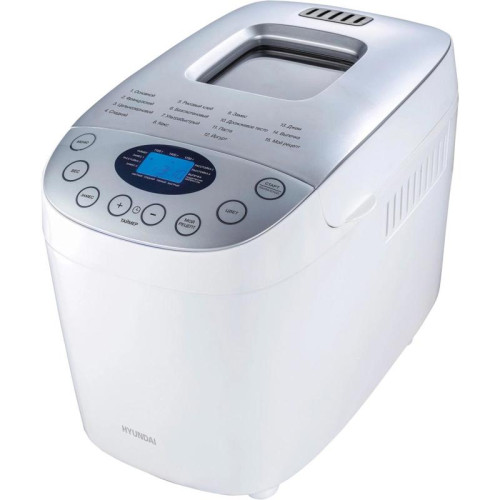 Хлебопечь Hyundai HYBM-4083 850Вт белый/серебристый