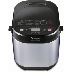 Хлебопечь Moulinex Pain & Delices OW240E30 650Вт серебристый/черный