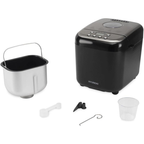 Хлебопечь Hyundai HYBM-3087 600Вт черный/серебристый