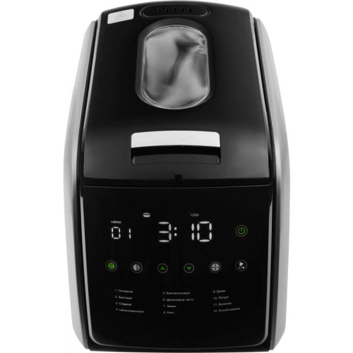 Хлебопечь Hyundai HYBM-5085 850Вт черный/серебристый