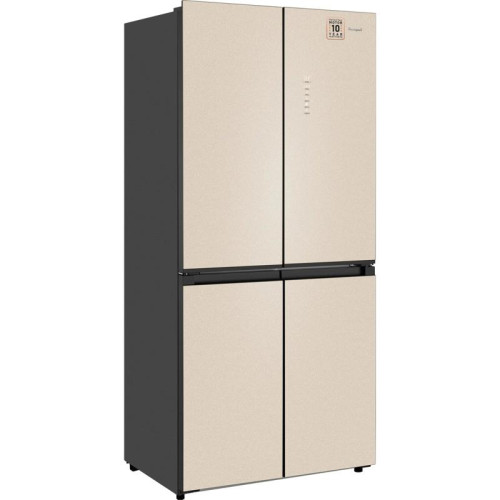 Холодильник Weissgauff WCD 450 BEG NoFrost Inverter 3-хкамерн. бежевый