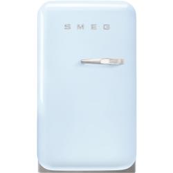 Холодильник SMEG/ Отдельностоящий минибар,пастельный голубой, стиль 50-х гг., петли слева