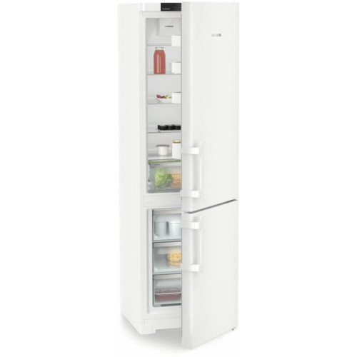 Холодильники LIEBHERR/ Pure, EasyFresh, МК NoFrost 3 контейнера, сенсорный дисплей Touch, внешние ручки с толкателями, белый цвет, ВхШхГ, см: 201.5х60х67.5