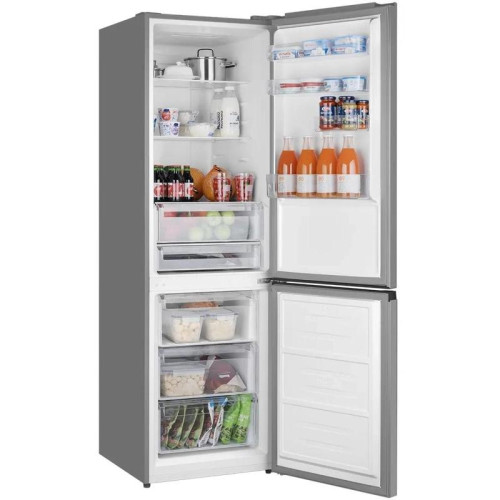 Холодильник Weissgauff WRK 2000 Total NoFrost Inverter Inox 2-хкамерн. нержавеющая сталь инвертер