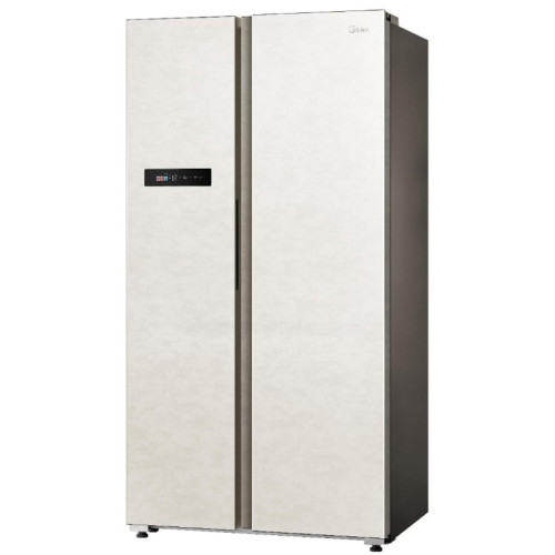 Холодильник Side-by-Side Midea/ Холодильник Side-by-Side Midea, инверторный компрессор, Full NoFrost, дисплей, управление через приложение, полезный объем 604 л, холодильная камера 384 л, морозильная камера 220 л, Duo Control, зона регулируемой влажности,