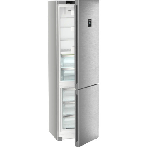 Холодильники LIEBHERR/ Plus,BioFresh 2 контейнера, МК NoFrost, 3 контейнера МК, в. 201,5 см, ш. 60 см, класс ЭЭ A++, внутренние ручки, двери из нержавеющей стали, дисплей на двери