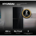 Холодильник Hyundai CM5005F 3-хкамерн. черное стекло инвертер Холодильник Hyundai CM5005F 3-хкамерн. черное стекло инвертер
