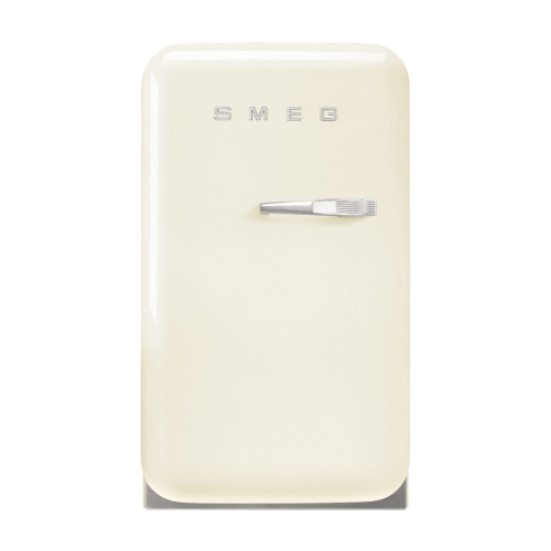 Холодильник SMEG/ Отдельностоящий минибар,кремовый, стиль 50-х гг., петли слева