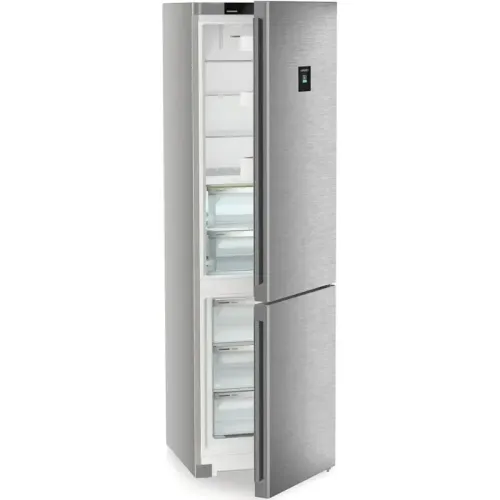 Холодильники LIEBHERR/ Plus,BioFresh 2 контейнера, МК NoFrost, 3 контейнера МК, в. 201,5 см, ш. 60 см, класс ЭЭ A++, внутренние ручки, двери из нержавеющей стали, дисплей на двери