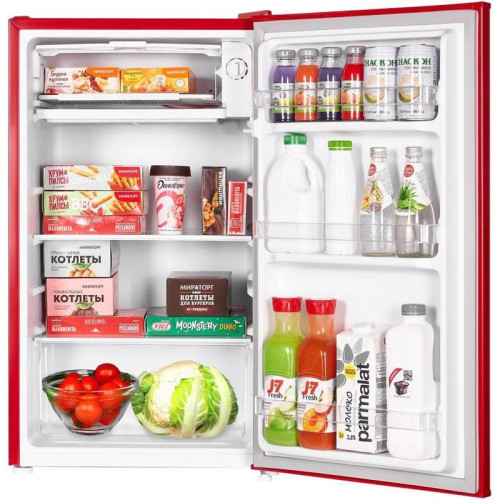 Холодильник Maunfeld MFF83RR 1-нокамерн. красный