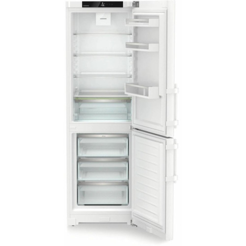 Холодильники LIEBHERR/ Pure, EasyFresh, МК NoFrost 3 контейнера, сенсорный дисплей Touch, внешние ручки с толкателями, белый цвет, ВхШхГ, см: 185.5х60х67.5