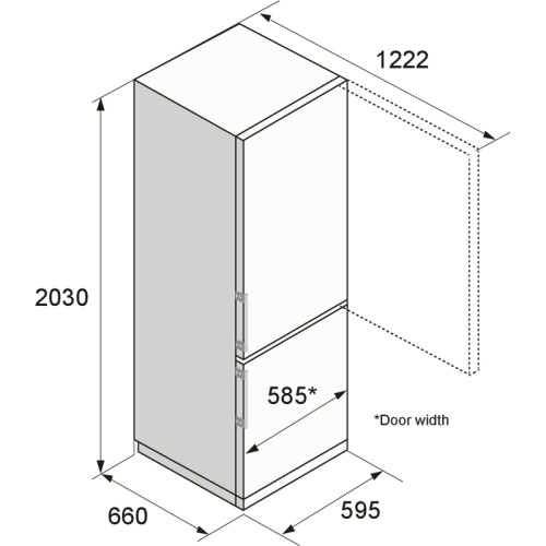 Холодильник ASKO/ Арт. 745892 ; Холодильник ASKO, отдельностоящий, высота 203 см, Total NoFrost, объем 409 л (279+130), металлическая задняя стенка, дверная ручка Easy Open, TFT дисплей, Wi-Fi, ночной режим, автоматический контроль влажности, телескопичес
